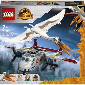 LEGO® Jurassic World: Ambuscada Quetzalcoatlus, 306 piese, Multicolor, 76947, Multicolor