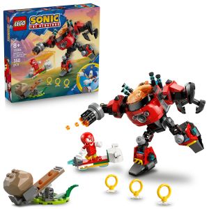 LEGO Sonic the Hedgehog: Knuckles vs. Dr. Eggman si robotul Egg Crusher, 77005