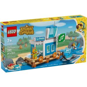 LEGO Animal Crossing: Zboara cu LEGO Dodo Airlines