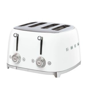 Toaster SMEG TOASTER 4X4 50'STYLE, Alb