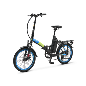 Bicicleta Asistata Electric Argento Piuma, Blueshimano Tourney 7 Viteze, Motor 250W, Pliabila
