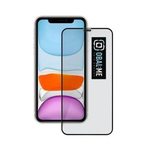 Folie de protectie telefon din sticla OBAL:ME, 5D pentru Apple iPhone 11/XR, Negru 