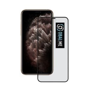 Folie de protectie telefon din sticla OBAL:ME, 5D pentru Apple iPhone 11 Pro/XS/X, Negru 