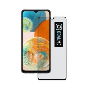 Folie de protectie telefon din sticla OBAL:ME, 5D pentru Samsung Galaxy A23 5G, Negru 