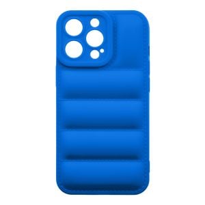 Husa de protectie telefon Puffy OBAL:ME pentru Apple iPhone 13 Pro, Poliuretan, Albastru