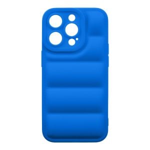 Husa de protectie telefon Puffy OBAL:ME pentru Apple iPhone 14 Pro, Poliuretan, Albastru
