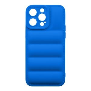 Husa de protectie telefon Puffy OBAL:ME pentru Apple iPhone 15 Pro Max, Poliuretan, Albastru