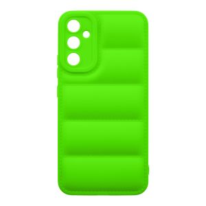Husa de protectie telefon Puffy OBAL:ME pentru Samsung Galaxy A34 5G, Poliuretan, Verde