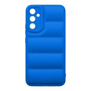 Husa de protectie telefon Puffy OBAL:ME pentru Samsung Galaxy A34 5G, Poliuretan, Albastru