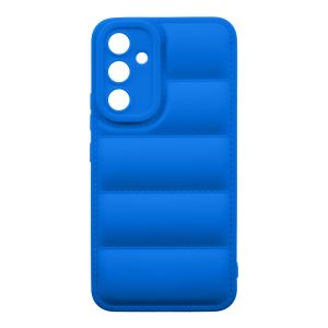 Husa de protectie telefon Puffy OBAL:ME pentru Samsung Galaxy A54 5G, Poliuretan, Albastru