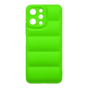 Husa de protectie telefon Puffy OBAL:ME pentru Xiaomi Redmi 12, Poliuretan, Verde