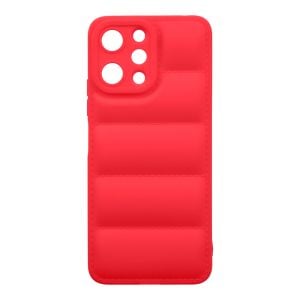 Husa de protectie telefon Puffy OBAL:ME pentru Xiaomi Redmi 12, Poliuretan, Rosu