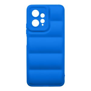 Husa de protectie telefon Puffy OBAL:ME pentru Xiaomi Redmi Note 12 4G, Poliuretan, Albastru