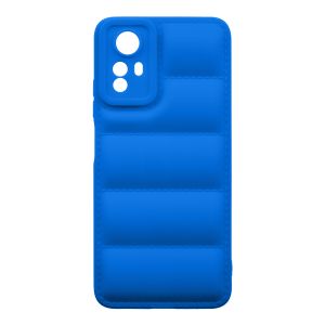 Husa de protectie telefon Puffy OBAL:ME pentru Xiaomi Redmi Note 12S, Poliuretan, Albastru