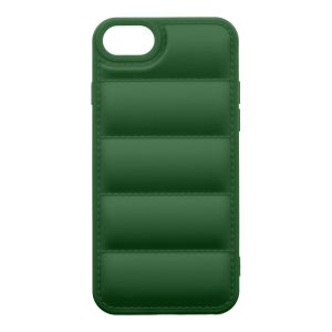 Husa de protectie telefon Puffy OBAL:ME pentru Apple iPhone 7/8/SE2020/SE2022, Poliuretan, Verde Inchis