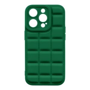 Husa de protectie telefon OBAL:ME pentru Apple iPhone 14 Pro, Block, Poliuretan, Verde