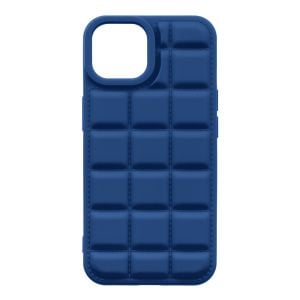 Husa de protectie telefon OBAL:ME pentru Apple iPhone 15, Block, Poliuretan, Albastru