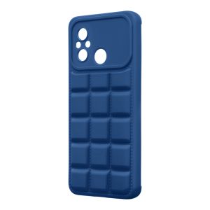 Husa de protectie telefon OBAL:ME Block pentru Xiaomi Redmi 12C, Poliuretan, Albastru