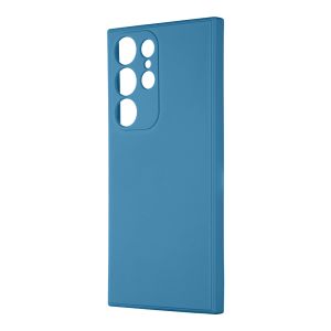 Husa de protectie telefon TPU Mat OBAL:ME pentru Samsung Galaxy S23 Ultra, Poliuretan, Albastru Inchis