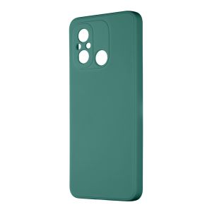 Husa de protectie telefon TPU Mat OBAL:ME pentru Xiaomi Redmi 12C, Poliuretan, Verde Inchis