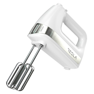 Mixer De Mana Tesla Mx500Wx, 500W, 5 Viteze + Turbo, Alb