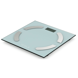 Cantar corporal de diagnostic Tesla BS301WX, 180kgbaterii 2xAAA, 30x30cm, Alb