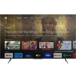 Tesla Google TV DLED 75S635BUS, 190 cm, UHD, DVB-T2/C/S2, 400 cd/m, CI+, VESA 400x200mm, Negru