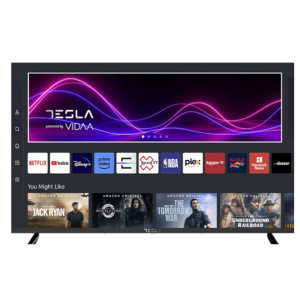 Tesla Tv 43M335Bfs, Vidaa Os, 109Cm, Fhd, dvb-T2/C/S2, 310 Cd/M2, Ci+, Vesa 200X200Mm, Negru