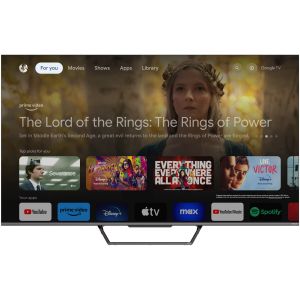 Televizor Tesla Google TV QLED Q75S939GUS, 189 cm, UHD, greyDVB-T2/C/S2, 500 cd/m, CI+, VESA 600x400mm