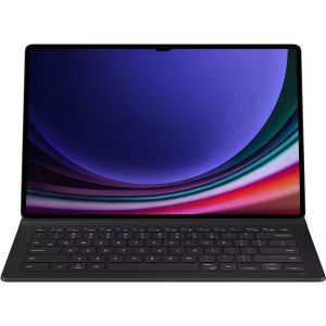 Husa tableta Samsung pentru Tab S9 Ultra, Book Cover Keyboard Slim, Negru