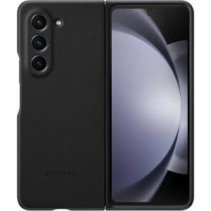  Husa telefon Samsung pentru Galaxy Z Fold5, Flap ECO-Leather Case, Negru