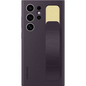 Husa telefon Samsung pentru Galaxy S24 Ultra, Standing Grip Case, Violet