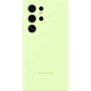  Husa telefon Samsung pentru Galaxy S24 Ultra, Silicone Case, Verde