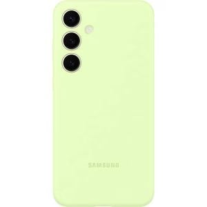 Husa telefon Samsung pentru Galaxy S24 Plus, Silicone Case, Verde
