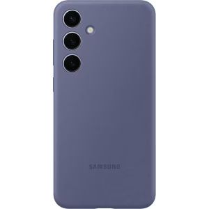 Husa telefon Samsung pentru Galaxy S24 Plus, Silicone Case, Violet deschis