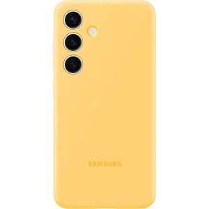 Husa telefon Samsung pentru Galaxy S24, Silicone Case, Galben