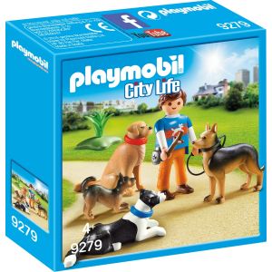 Jucarie Playmobil City Life, Dresor de caini 9279