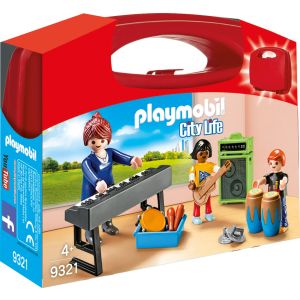 Jucarie Playmobil City Life, Set portabil Curs de muzica 9321