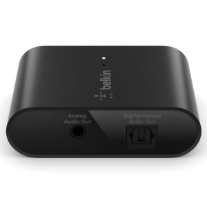 Adaptor audio Belkin, AirPlay 2, Soundform connect, iOS si Mac, Negru