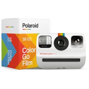 Aparat foto instant Polaroid Go + 16 Rezerve, Polaroid Go Everything Box, Alb