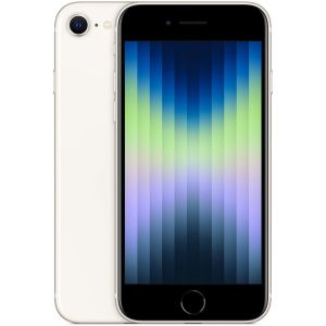 Telefon Mobil Apple Iphone SE (2022), Memorie 256GB, Alb Starlight