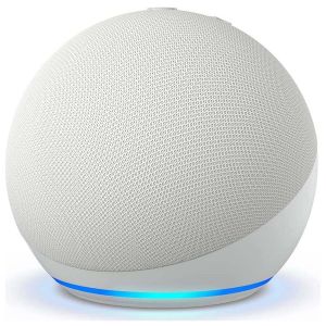 Boxa inteligenta Amazon Echo Dot 5, Control Voce Alexa, Wi-Fi, Bluetooth, Alb 
