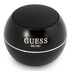 Boxa portabila Guess Mini Bluetooth Speaker, 3W, Autonomie 4 ore, Negru