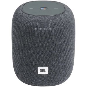 Boxa portabila Smart JBL Link Music, Wi-Fi, Bluetooth, Sunet 360, Asistent Google, Gri