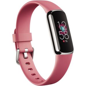  Bratara Smartband Fitbit Luxe, Android/iOS, Platinum/Orchid