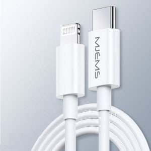 Cablu de date Apple, Usams, M1, 1.2m, SJ329USB01, Alb