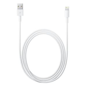 Cablu de date Apple, Lightning-USB, md819zm/a, 2m, Alb