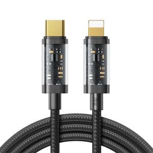 Cablu de date Joyroom S-CL020A12, USB Type-C/Lightning, PD 20W, 1.2m, Negru