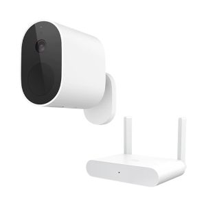 Camera de supraveghere Xiaomi Mi Wireless Outdoor Security Camera, FullHD, Cu receptor interior, Alb