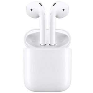 Casti In-Ear Apple, AirPods 2, True Wireless, White